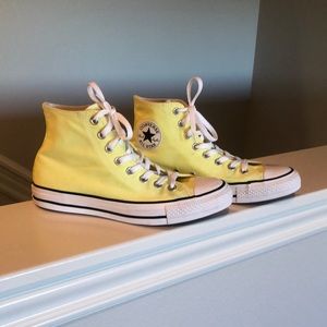 Converse lime green/neon yellow womens size 9 brand new